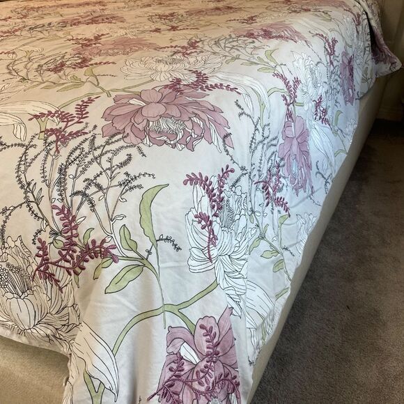 Style & Co Queen Duvet Floral - Picture 10 of 13